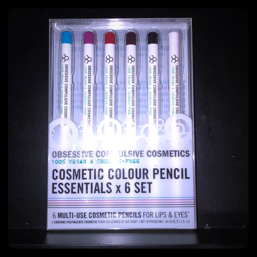 🆕Obsessive Compulsive Cosmetics Colour Pencil Set